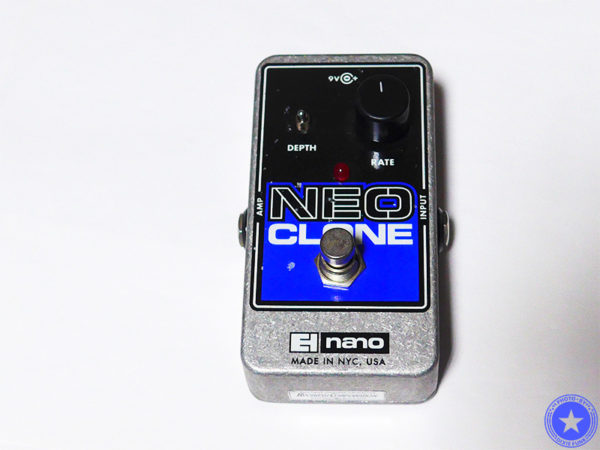 エレクトロ・ハーモニックス社のコンパクトで使いやすいコーラス・エフェクター『Neo Clone』をご紹介したブログ記事の写真1枚目