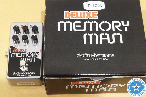 Electro-Harmonix（エレクトロ・ハーモニックス）社のnanoサイズのディレイ・ペダル『Nano Deluxe Memory Man』をご紹介したブログ記事用の写真4枚目