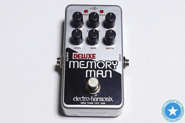 Electro-Harmonix（エレクトロ・ハーモニックス）社のnanoサイズのディレイ・ペダル『Nano Deluxe Memory Man』をご紹介したブログ記事用の写真5枚目
