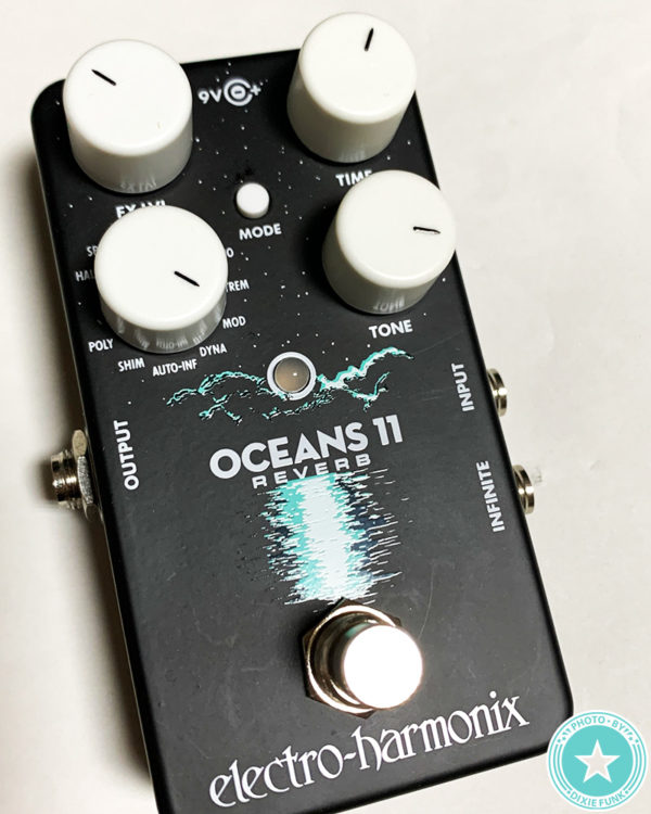 高級素材使用ブランド OCEANS11 リバーブ エフェクター エレキギター
