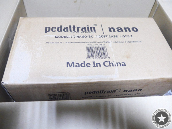 初心者でもサクッと簡単に組めるおすすめの小型エフェクターボード『Pedaltrain nano』をご紹介したブログ記事の写真1枚目