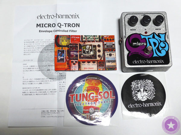 エレクトロ・ハーモニックス社が誇るエンベロープフィルターの名器『Micro Q-Tron』をご紹介したブログ記事の製品画像5枚目