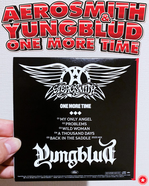 ブログ記事【エアロスミス13年ぶりの新曲“My Only Angel”を含む最新EP『One More Time』を聴こう♪】の画像3枚目